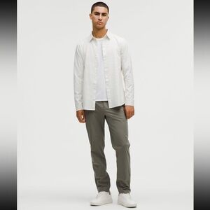 Lululemon Dress Pants Men’s 31 Classic Fit Trouser Warpstreme Grey Sage